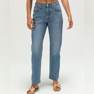 NWOT Levi's® 501® Curve High Waist Straight Leg Jeans